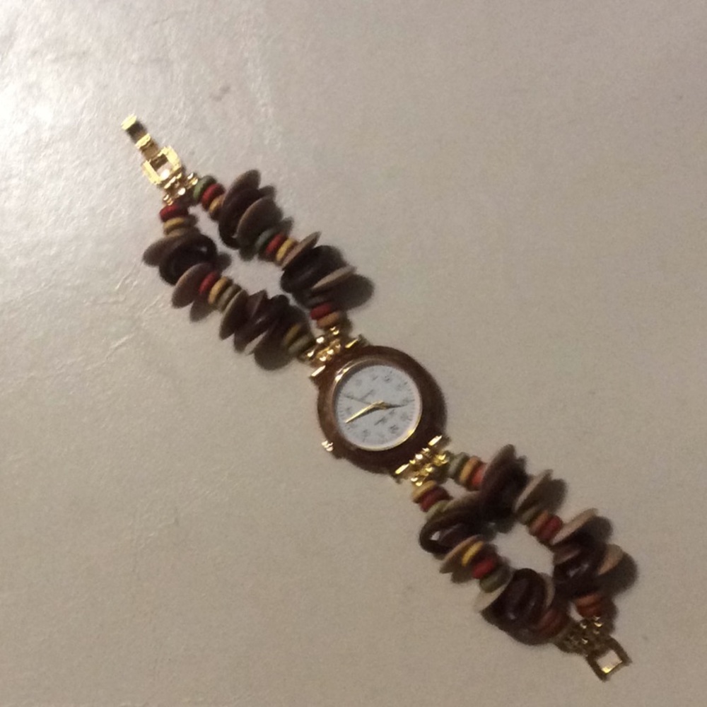 VINTAGE COSTUME JEWELRY WATCH “TIME TO DISCO”